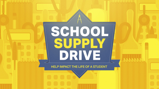 school supply drive