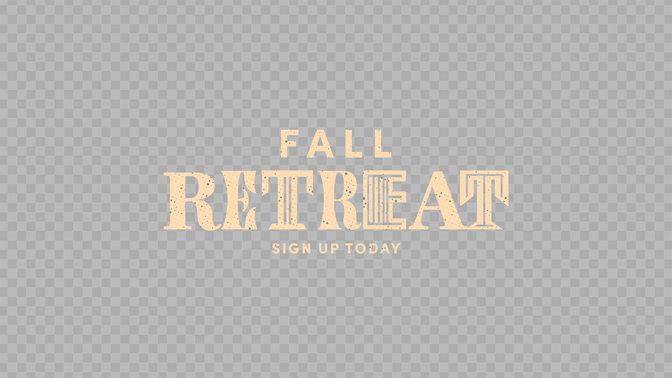 festive fall - fall retreat