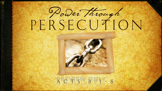 power through persecution