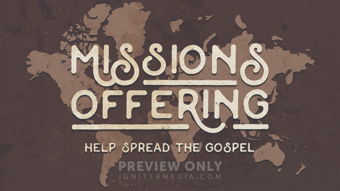 missions offering