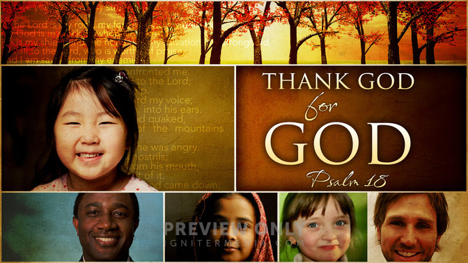 thank god for god