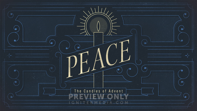 ornate advent - peace