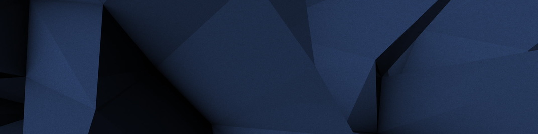 low poly - blue