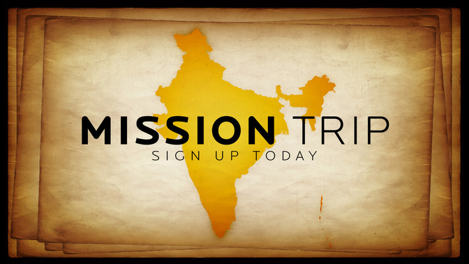 mission trip - india