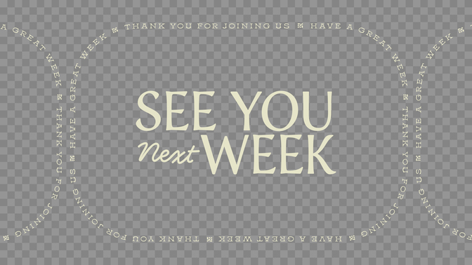 solar patterns - see you next week