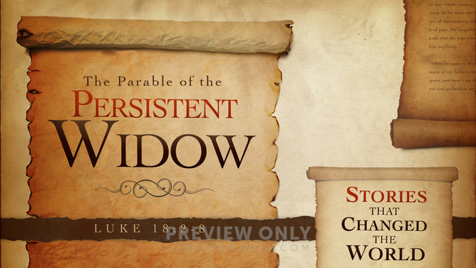 the parable of the persistent widow