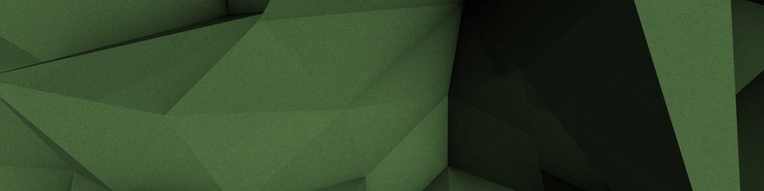 low poly - green