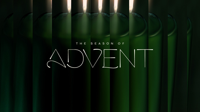 gradient glass - the season of advent