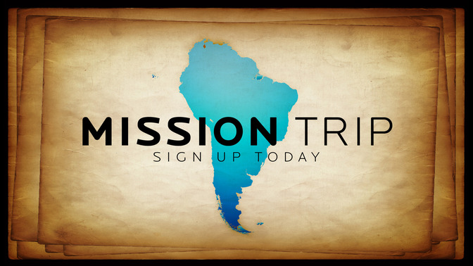 mission trip - south america