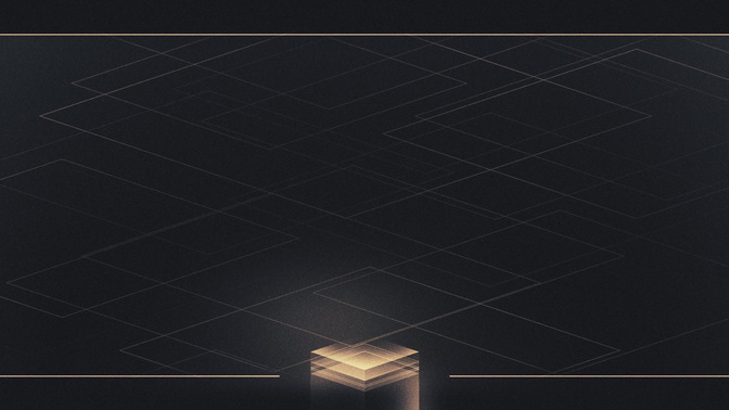 holographic cubes - cream