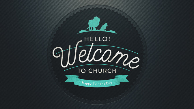 wild icons - hello welcome to church