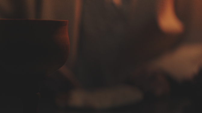 easter moments - maundy thursday dark detail