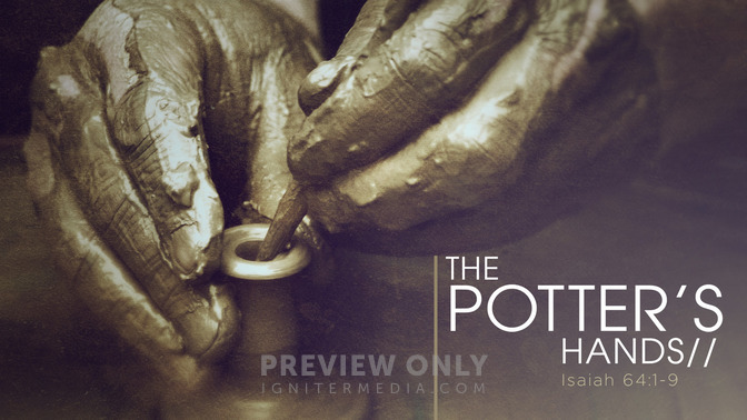 the potters hands
