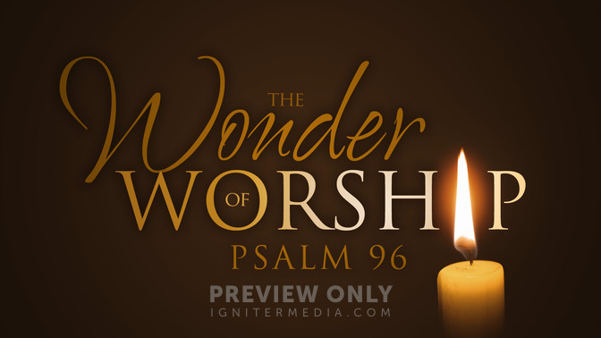 the wonder of worship