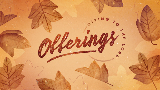 stamped leaves - offerings