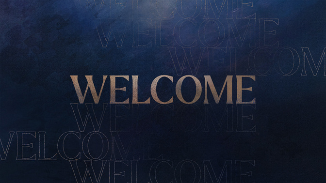 above every name - welcome