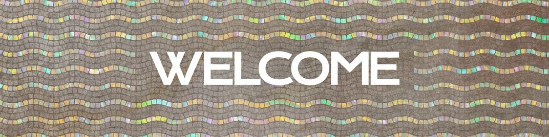 easter tile - welcome