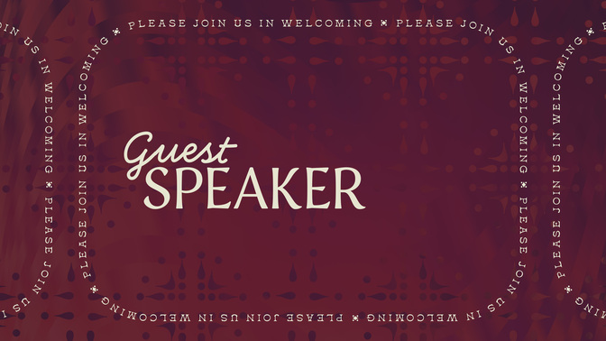 solar patterns - guest speaker