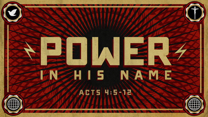 power in his name