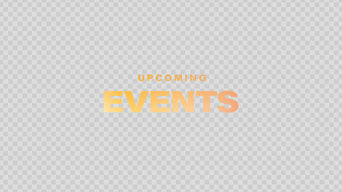 a faithful god - upcoming events