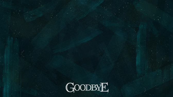 jeweled brush christmas - goodbye