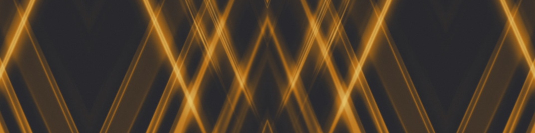 converging lights - yellow