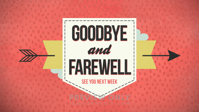 cupids arrow - goodbye and farewell