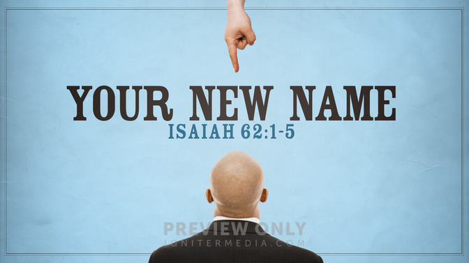 your new name