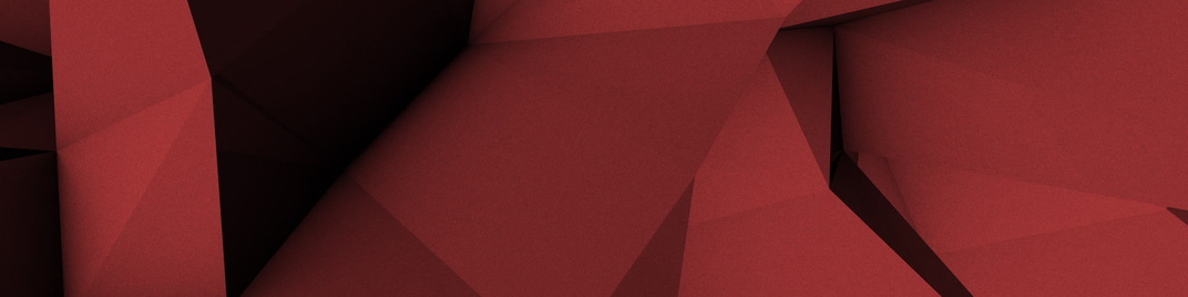 low poly - red