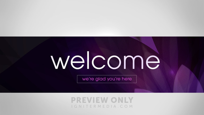 elegant leaves - welcome