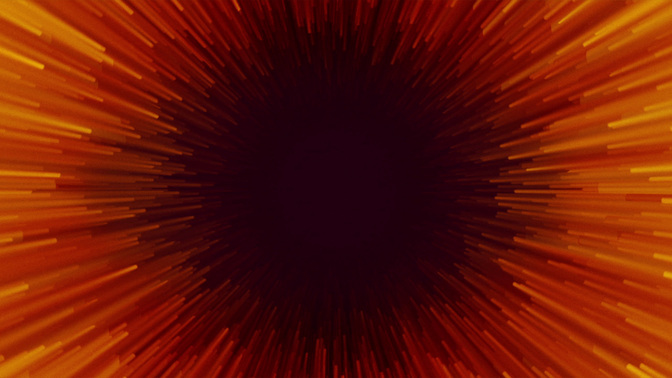 optical fibers - orange