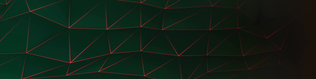 neon polys - green
