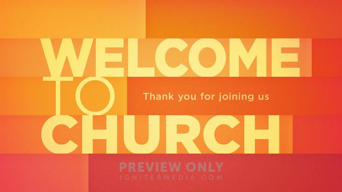 autumn shades - welcome to church