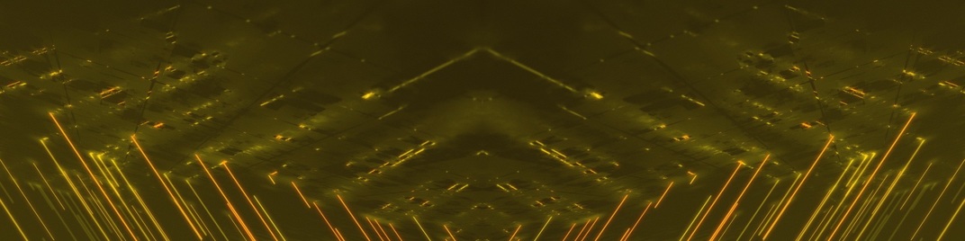 neon streaks - yellow