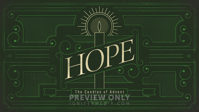 ornate advent - hope