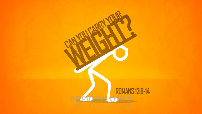 can you carry your weight?
