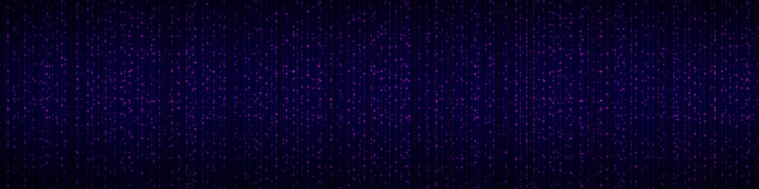 geometric strands - purple