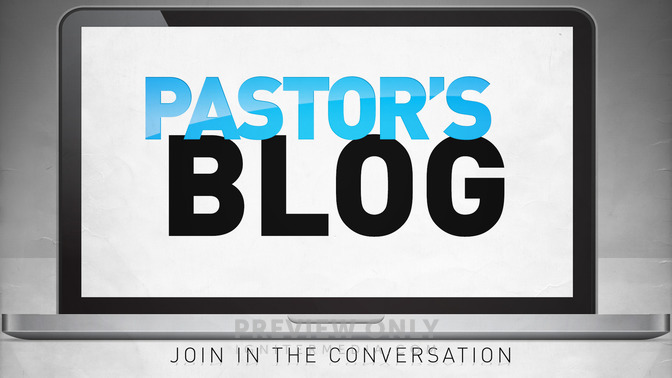 pastors blog