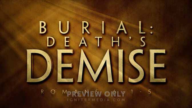 burial deaths demise