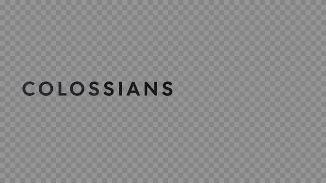 testament textures - colossians
