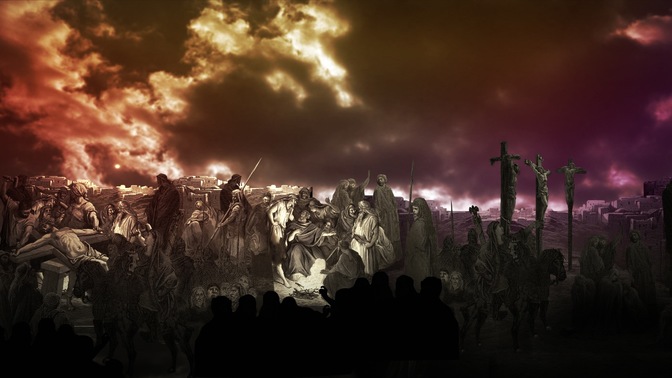 crucifixion art 1