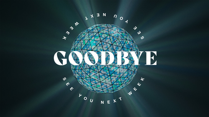 bright new year - goodbye