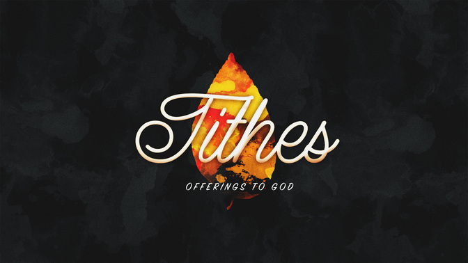 painted leaves - tithes