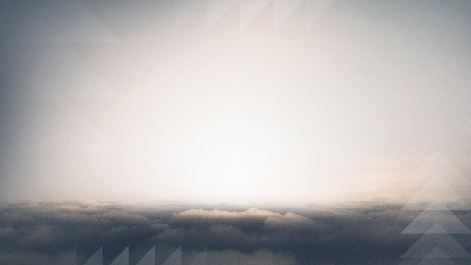 cloud triangles - bright