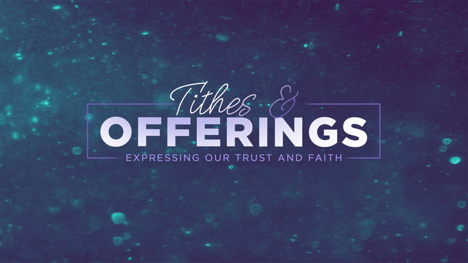 new year sparkle - tithes & offerings