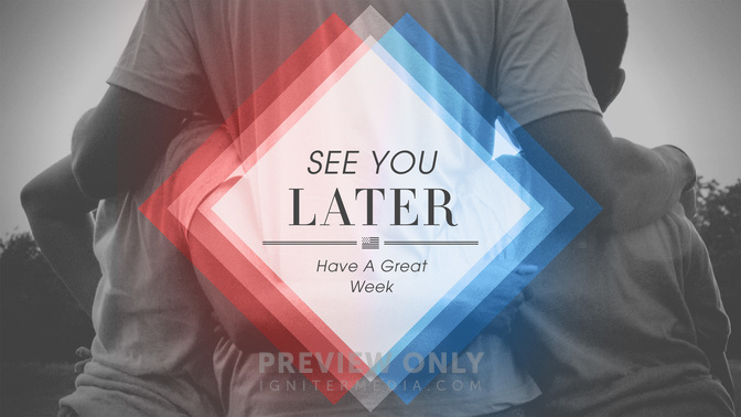 backyard patriotic - see you later
