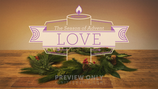 advent service - love