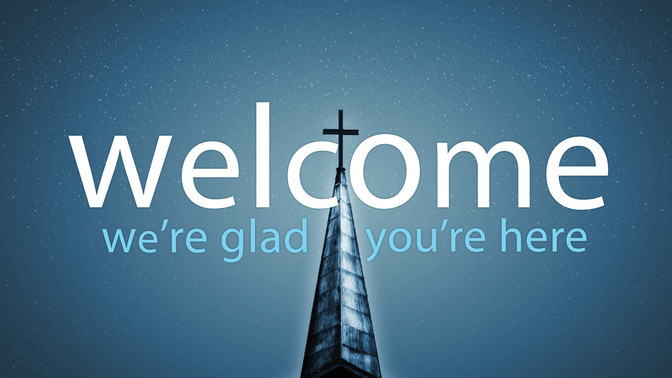 steeple night - welcome