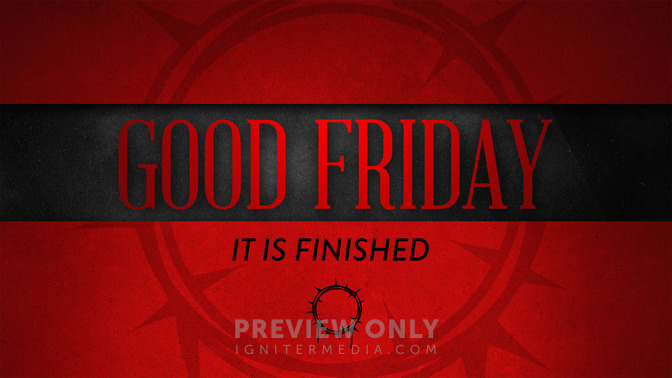 holy week colors - good friday
