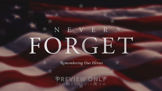 never forget